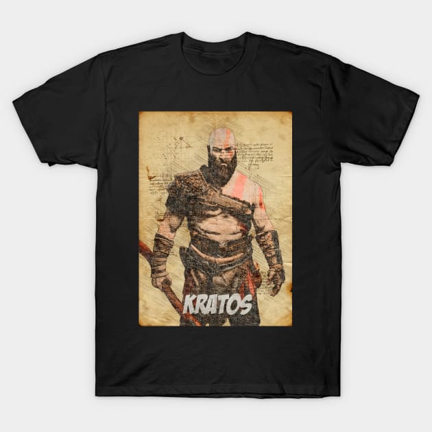 Kratos T-Shirt by Durro